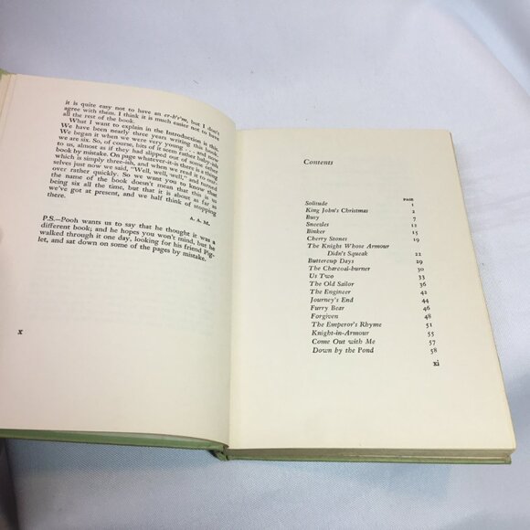 Now We Are Six A. A. Milne Ernest H. Shepard 1952 Hardcover Winnie The Pooh - Picture 10 of 16